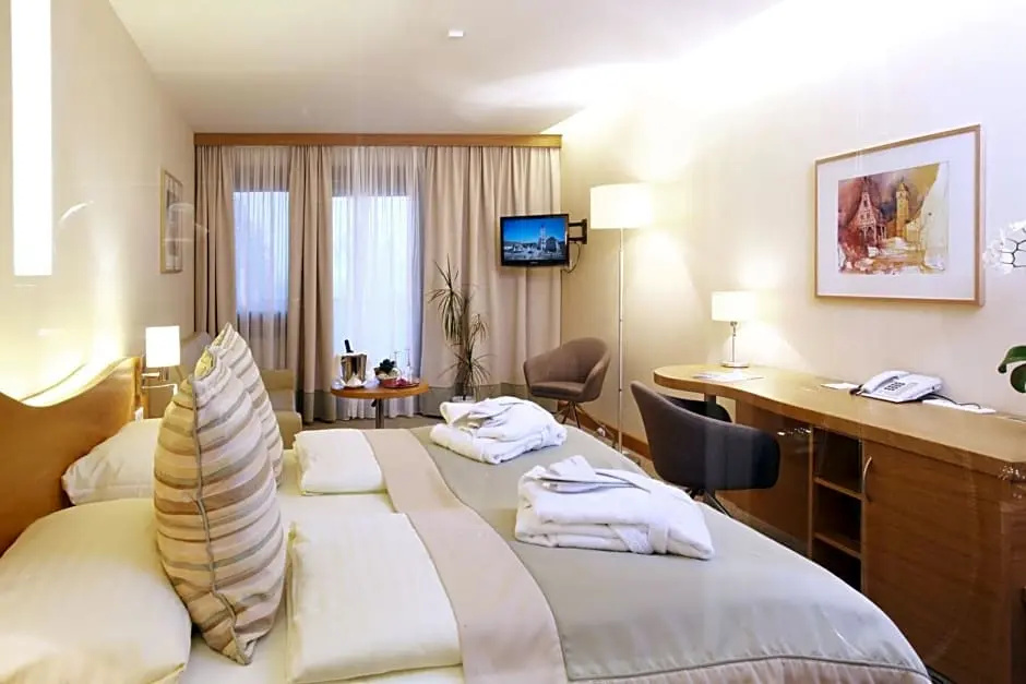 Comfort room with lake view