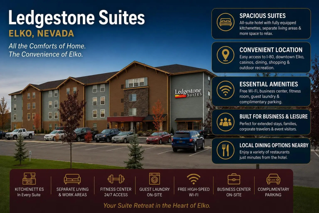 Ledgestone Suites Hotel Elko