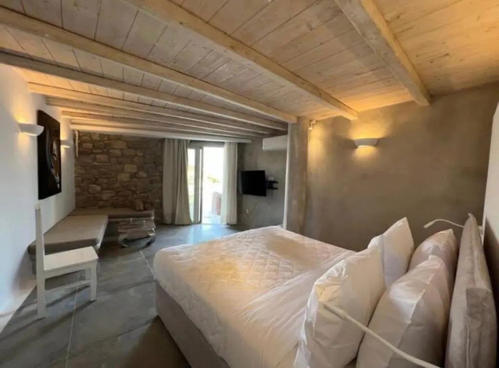 7 bedrooms villa at Platis Gialos 800 m away from the beach with sea view private pool and enclosed garden