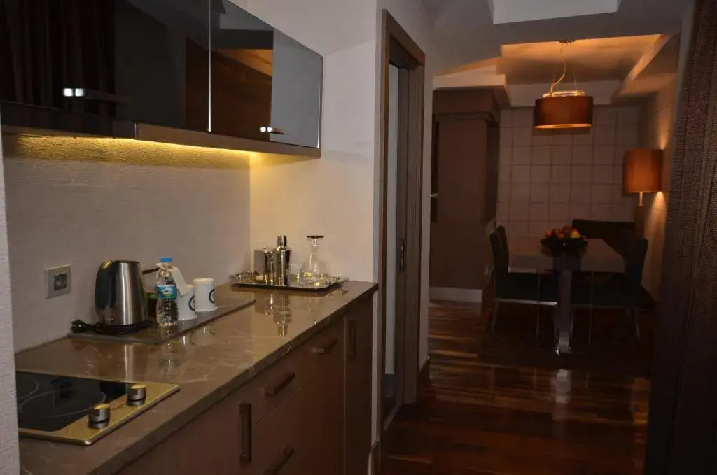 Люкс Residential с гидромассажной ванной и парилкой в Avantgarde Urban Levent