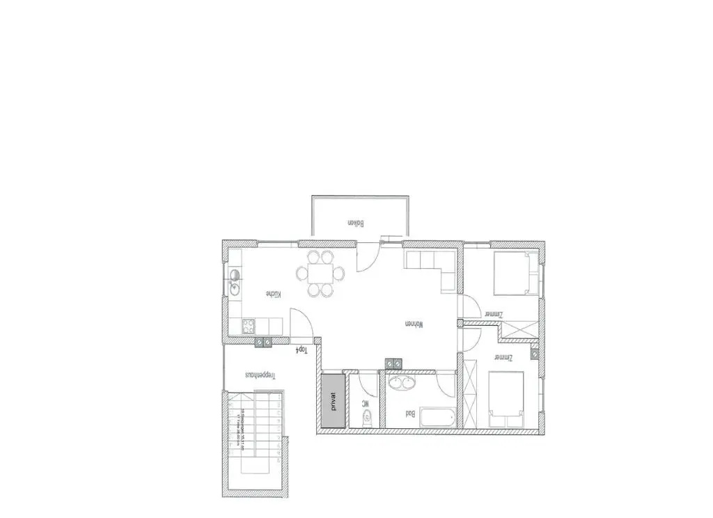 Alps 3000-2 - Chambres