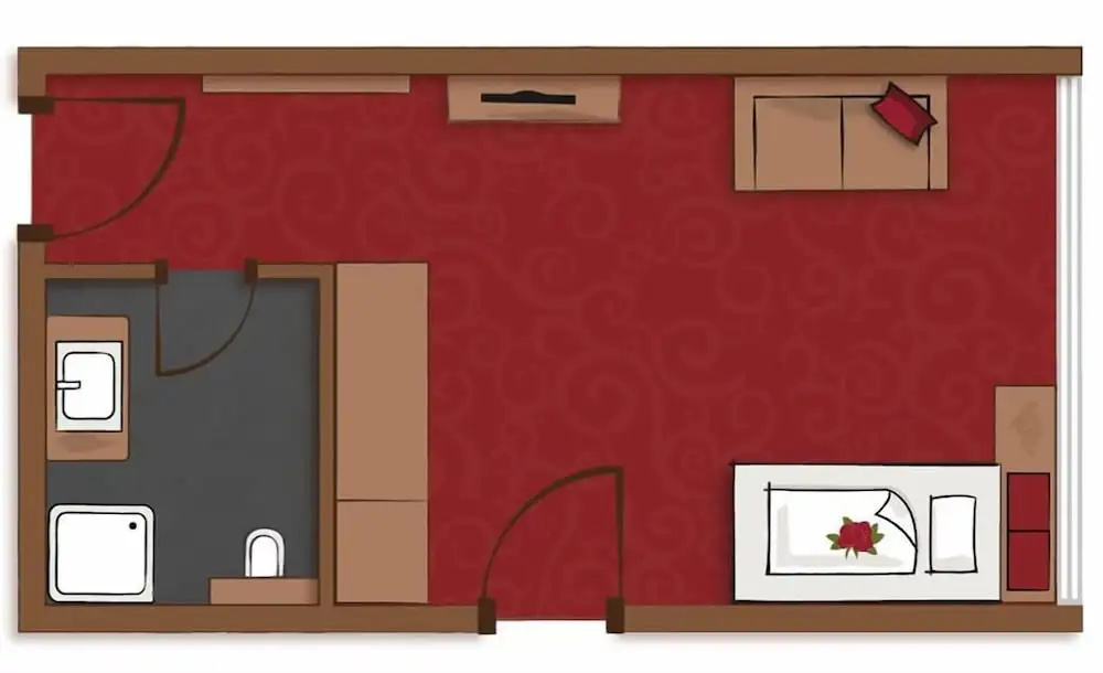 Hotel Roslehen - Chambres