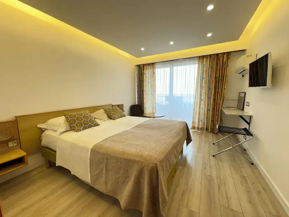 1 Bedroom Standard Double room with balcony and with city view (full double bed)