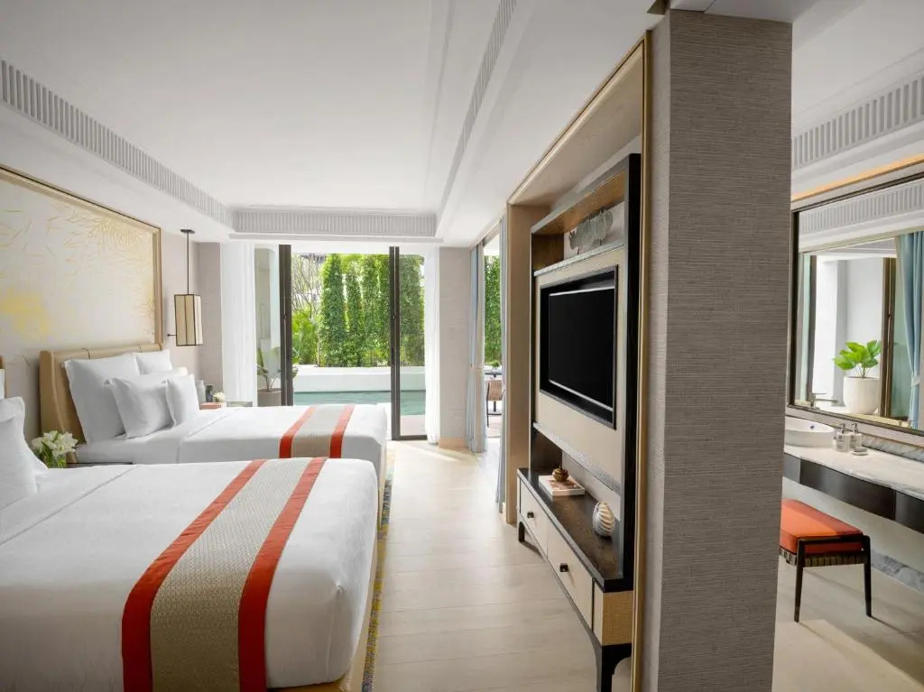 Classic Pool Access Double room (twin beds)