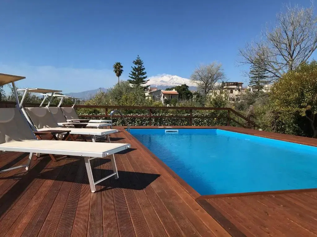 Double Suite with pool view (full double bed)