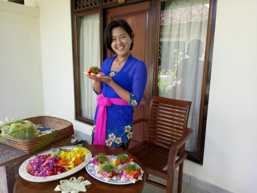 Двухместный номер Standard с красивым видом из окна двуспальная кровать в Krisda Ubud Guest House