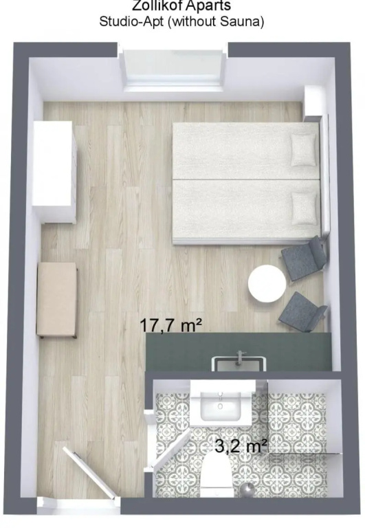 Zollikof Aparts - Sauna & Studioapartments — 2