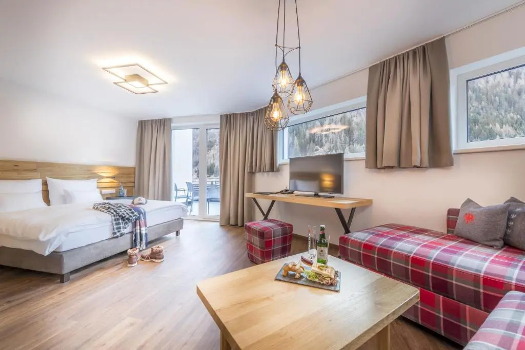 Heart Hotel Grischuna - Chambres