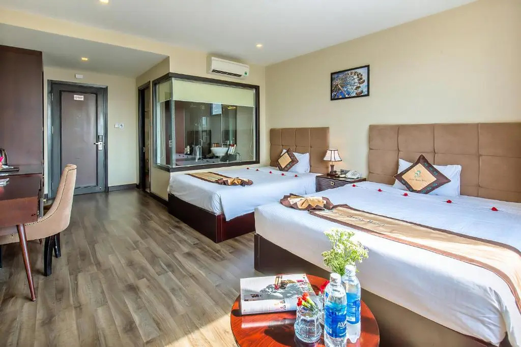 Deluxe Triple room with sea view