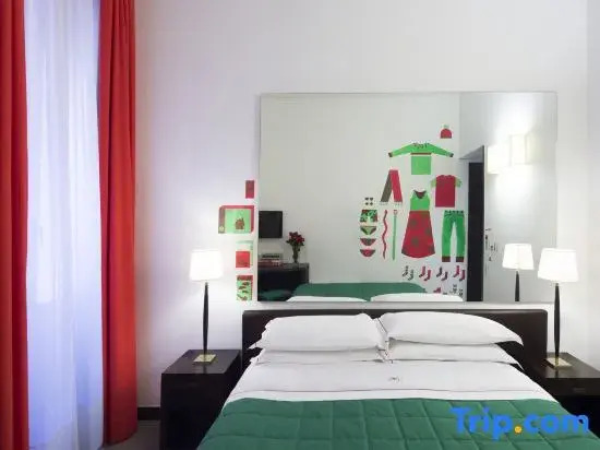 Двухместный номер Classic двуспальная кровать в Phi Hotel Bologna