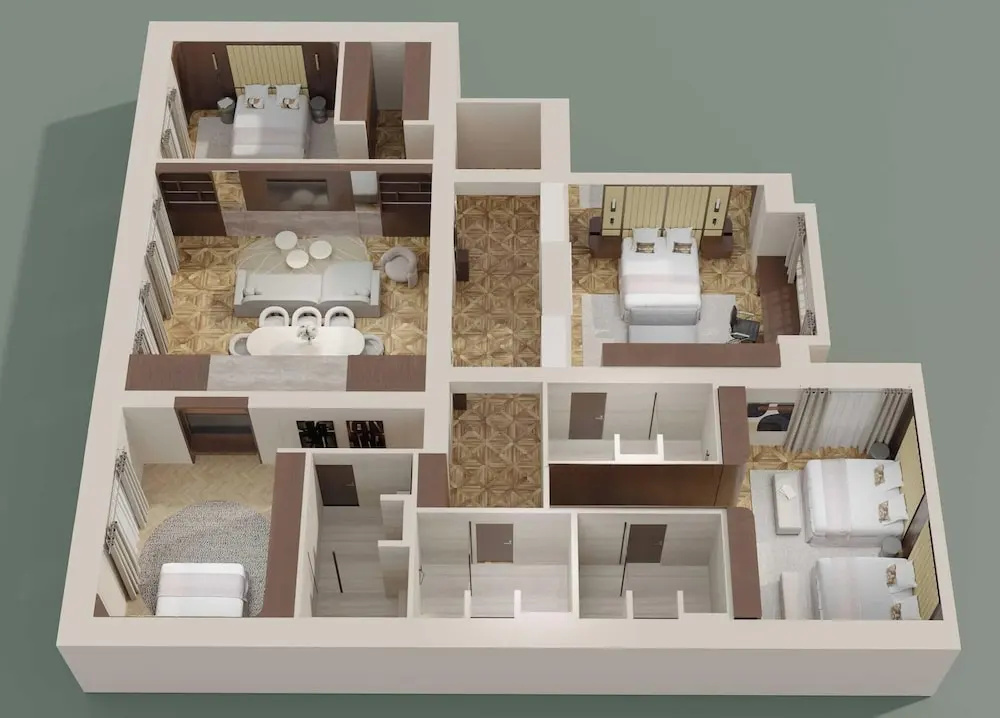 Luxury A/C Apt - 10p/4bdr - Arc de Triomphe