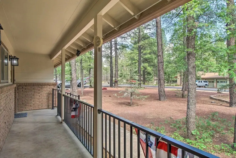 Game Room & Wooded Views: Pinetop Cabin!