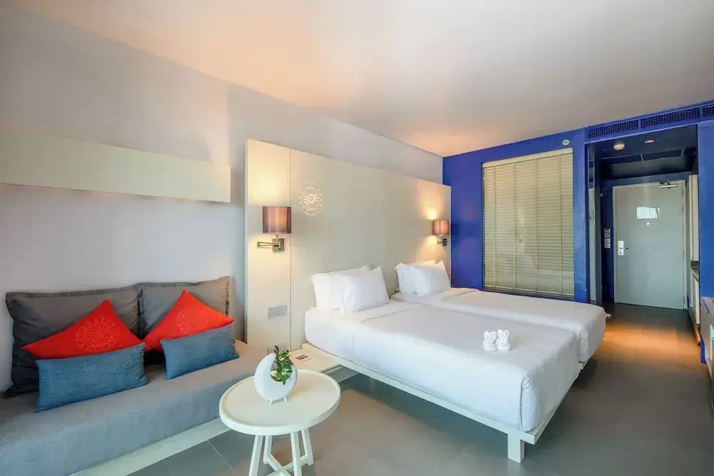Двухместный номер Superior с видом на море 2 отдельные кровати в Отель The Yama Resort & Spa Kata Beach Phuket