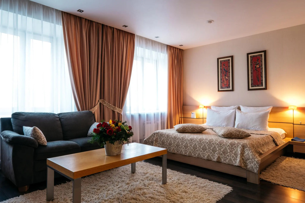 Double Studio full double bed