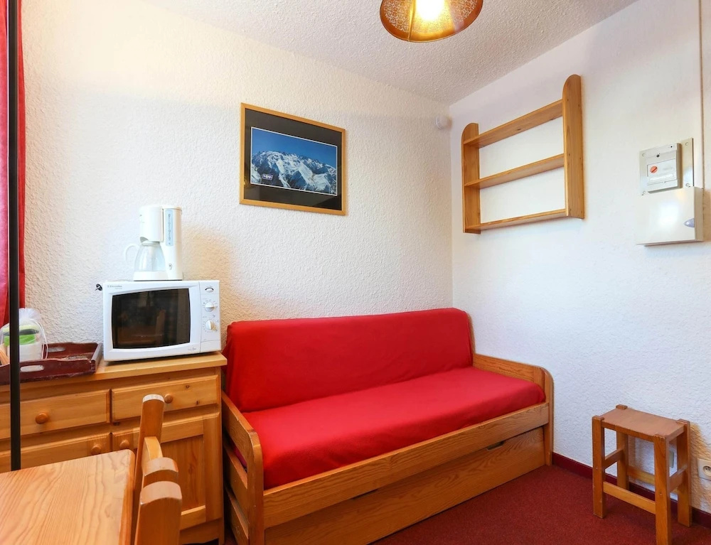 Voir la photo 1 — Compact Slope-side Studio for two