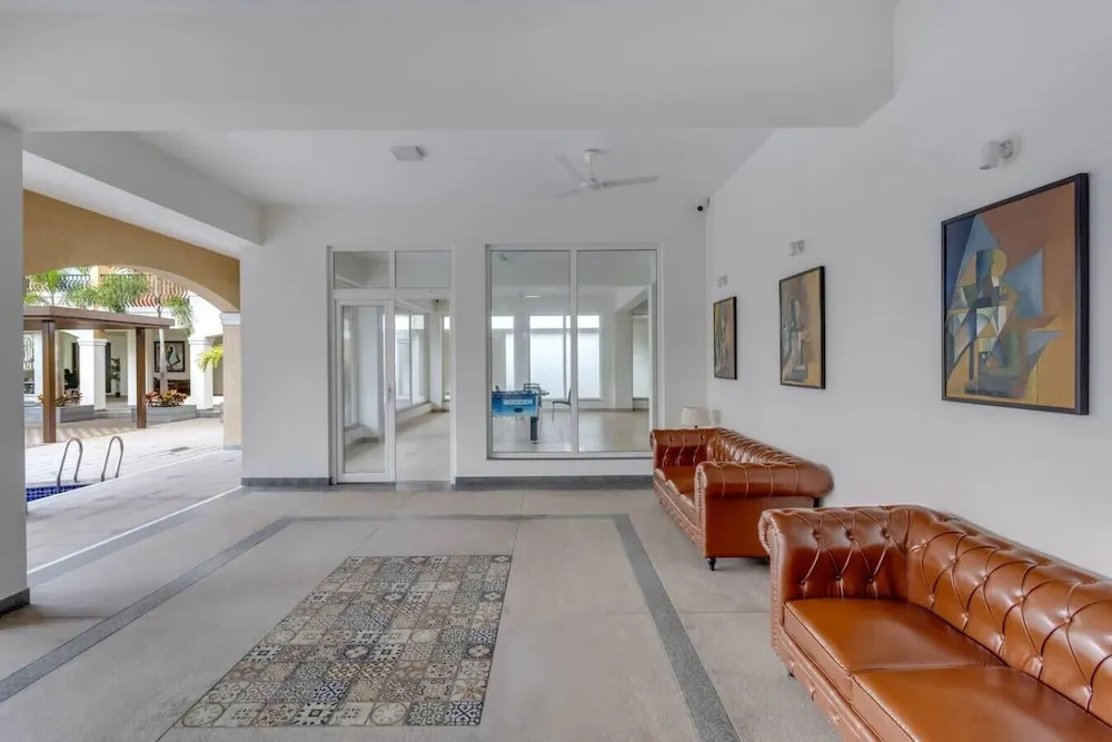 1BR in North Goa Pool Gym Clubhouse Access