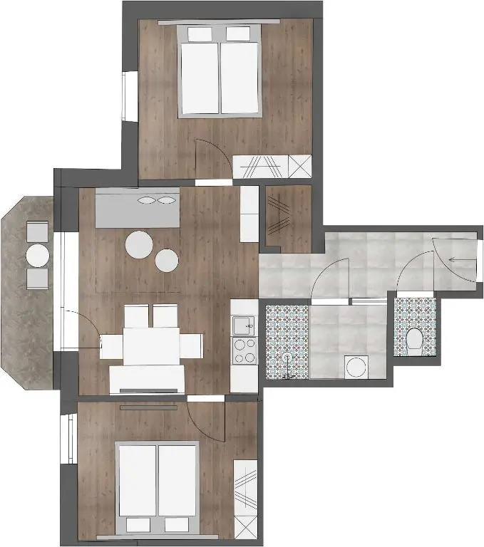 Carpe Solem Jules - Chambres