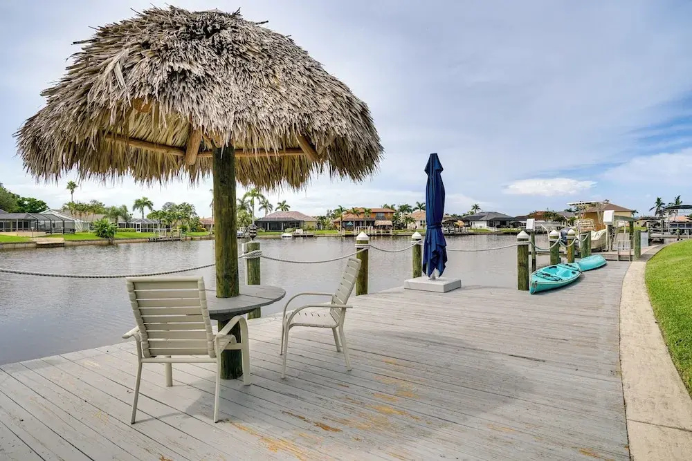 Private Pool, Dock & Gulf Access: Cape Coral Home!