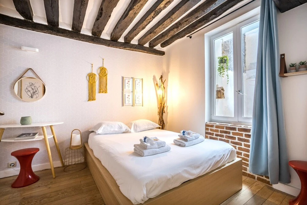 Voir la photo 4 — Chic Apartment With Patio - 2br/6p - Le Marais