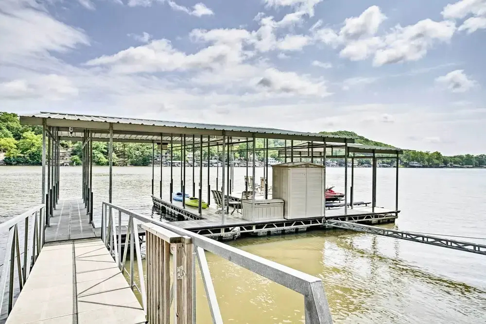 Private Boat Slip, Dock: Waterfront Lake Ozark Gem