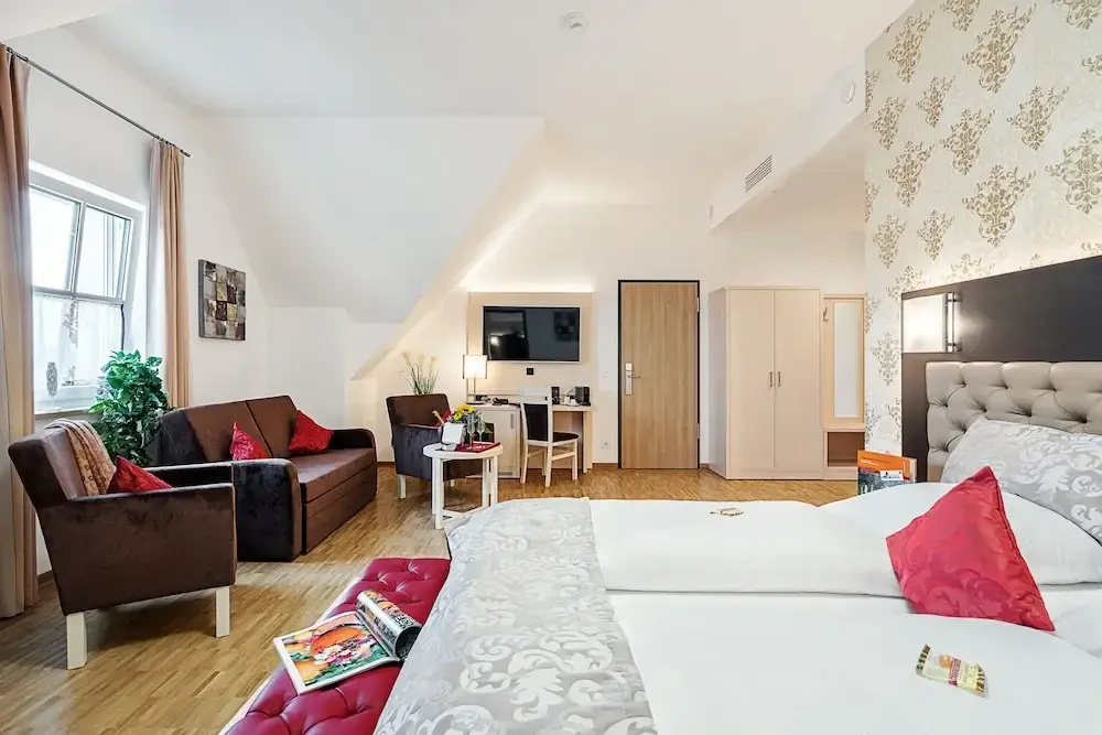 Hotel Rappen Rothenburg ob der Tauber - Chambres