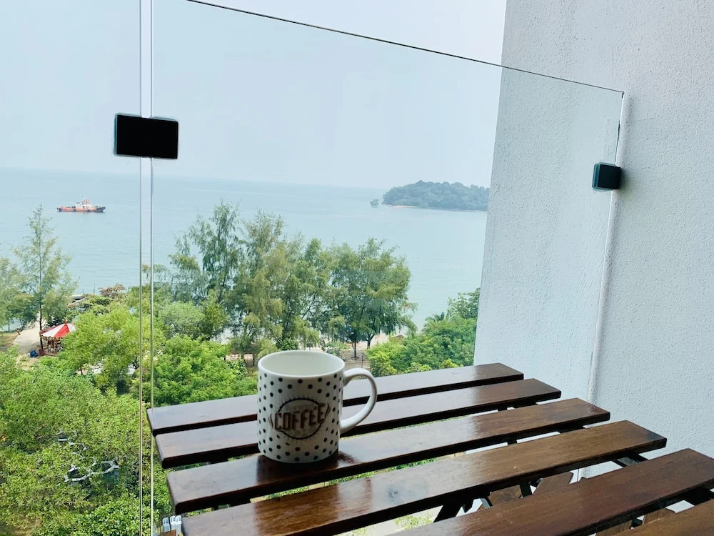 D'wharf Residence PD Waterfront Balcony View by AirPlan