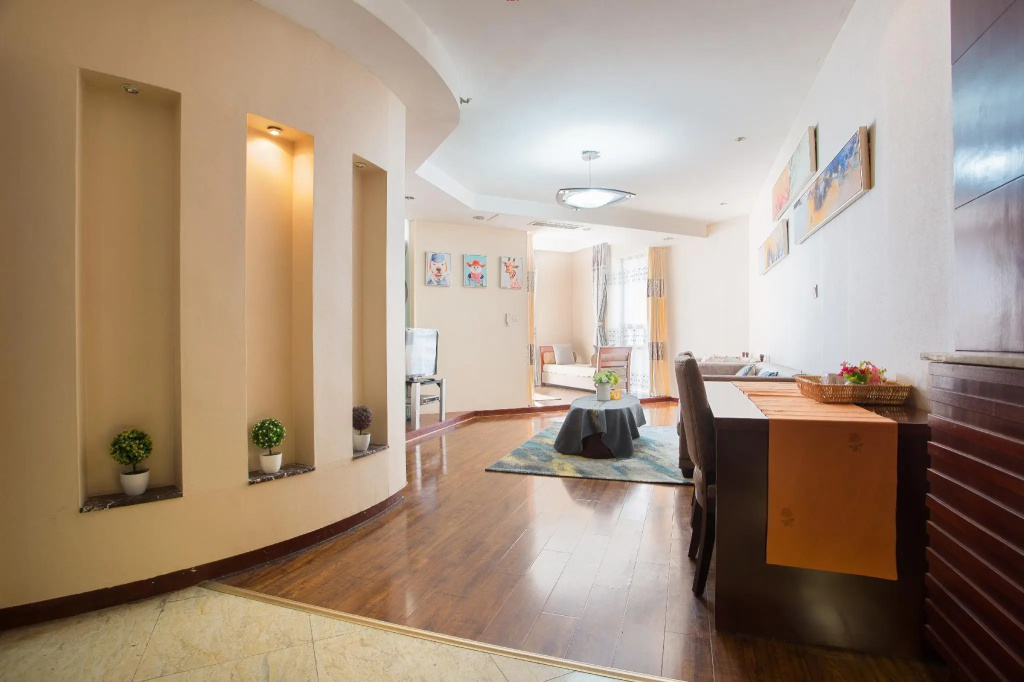 Qingdao 52 Square Meter Apartment Hotel - Chambres