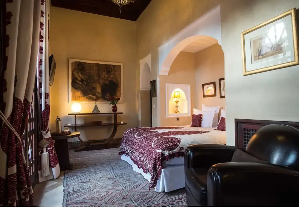 Luxury Double room with balcony and with pool view (full double bed)
