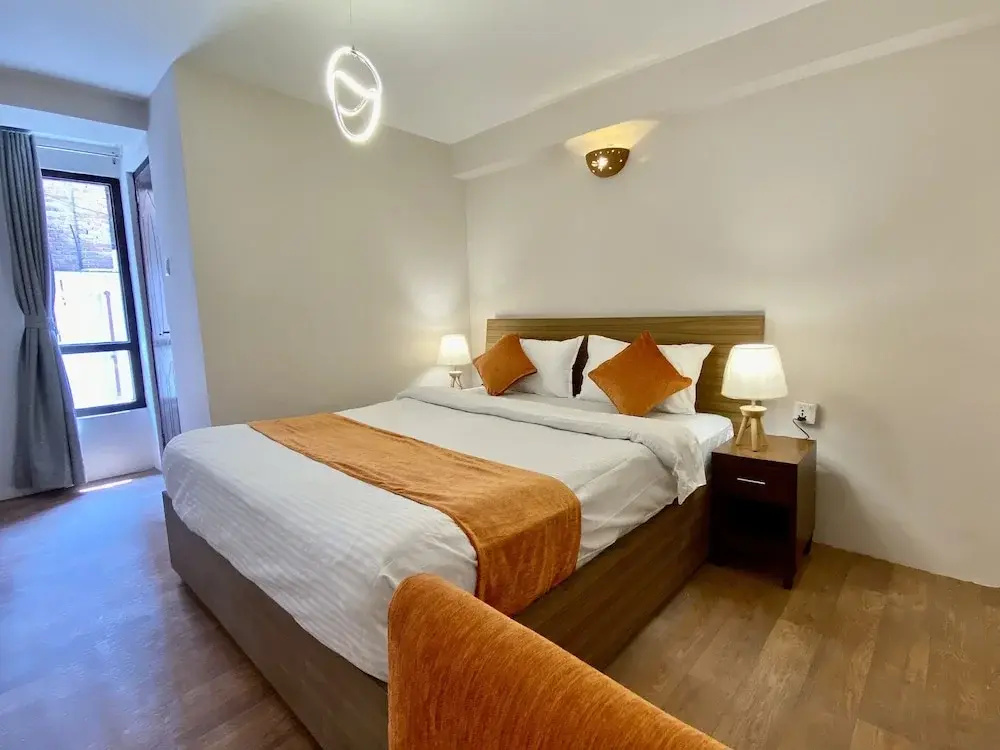 Standard Double room with garden view (full double bed)
