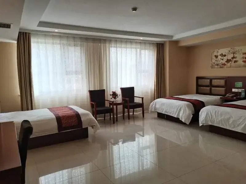 GreenTree Inn Liaocheng Town Dongchang Road Zhuanpan Business Hotel - Chambres