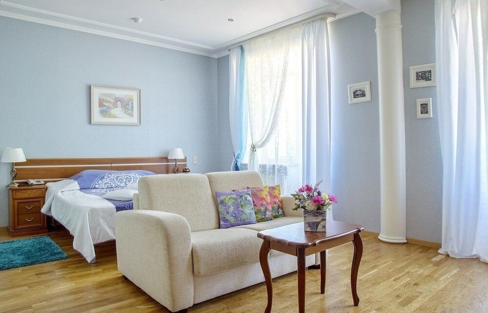 Двухместный люкс Luxury двуспальная кровать в Президент