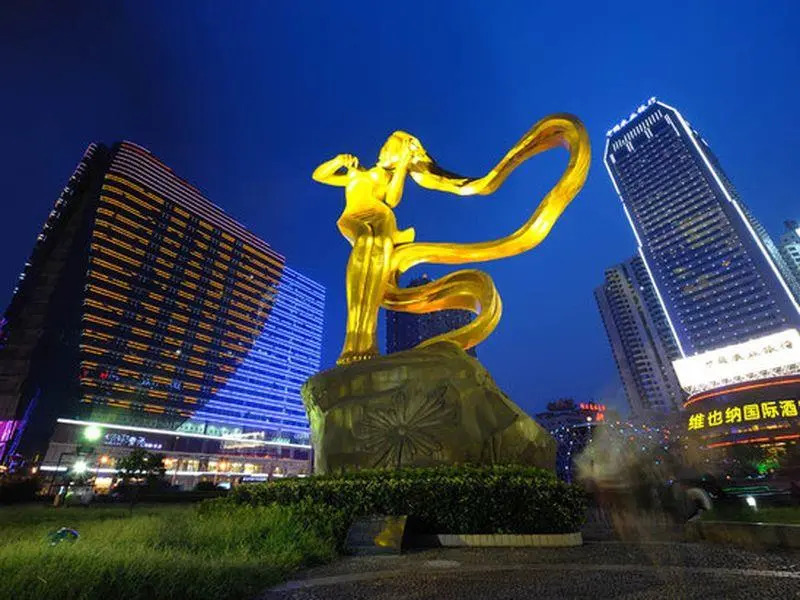 觀景雙人房，配有雙人床