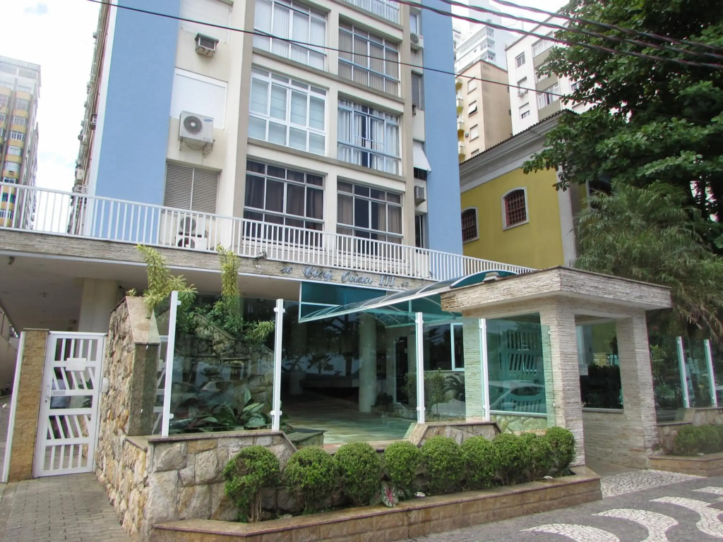 Kitnet em Santos a melhor cidade do litoral paulista.