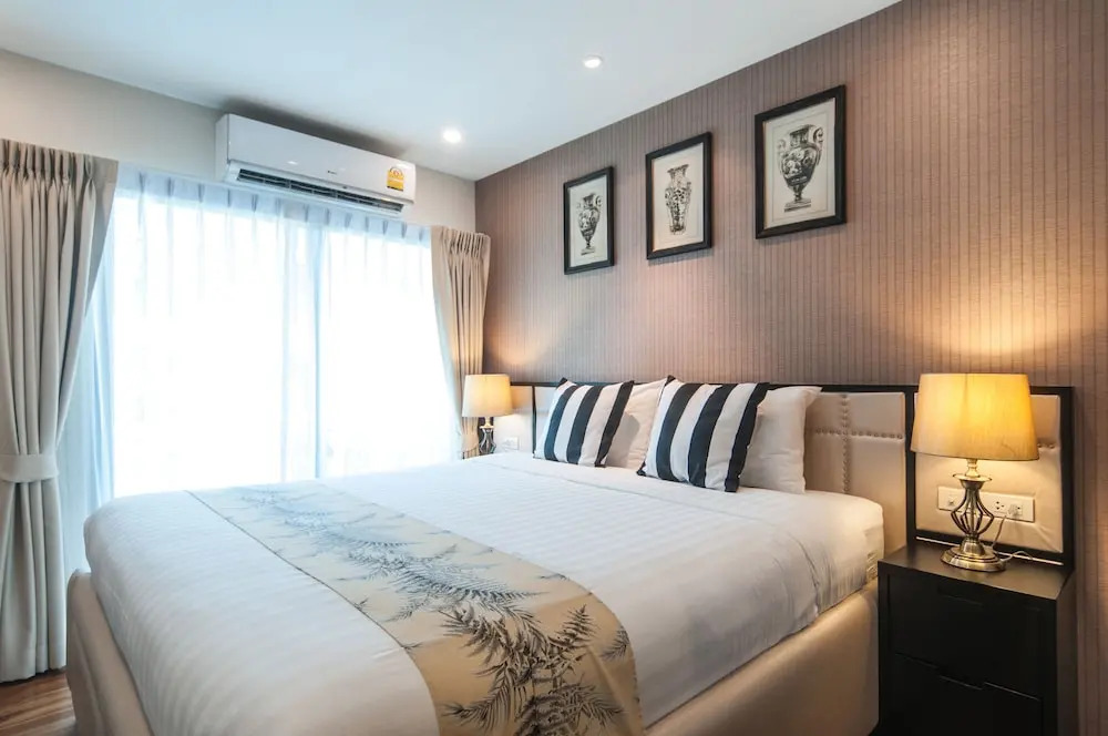 Двухместный номер Luxury двуспальная кровать в The Title KR Beach Condotel Rawai Phuket