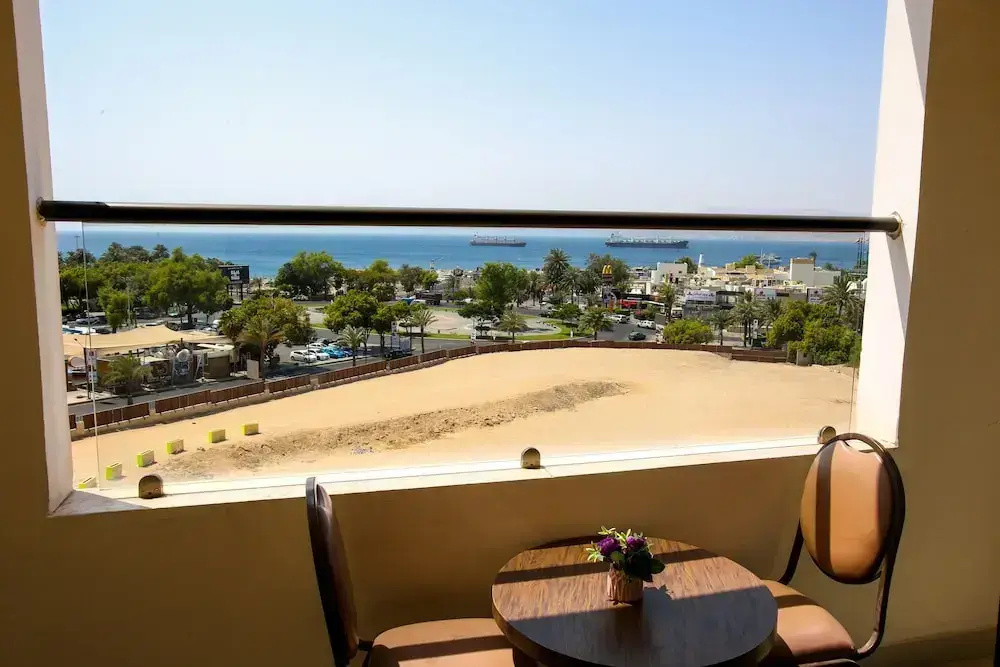 Standard Double room with balcony and with sea view (twin beds)