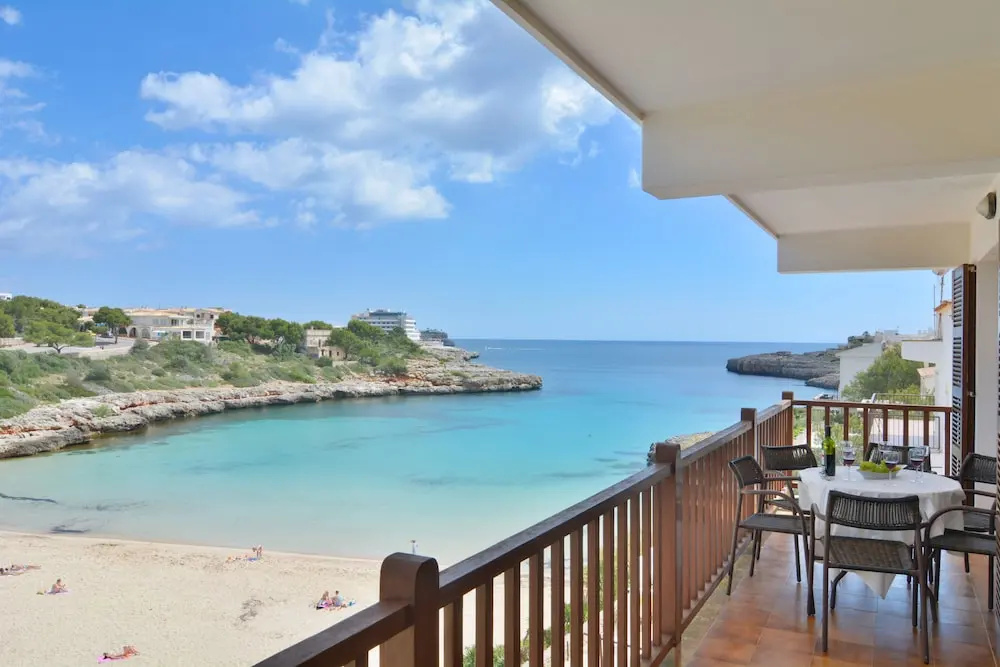 Mallorca front line apartment with terrace