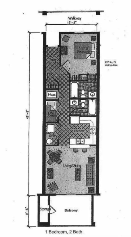 The Dunes 503 1 Bedroom Condo