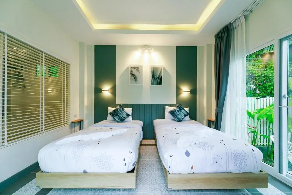 Standard Double room with mountain view (twin beds)