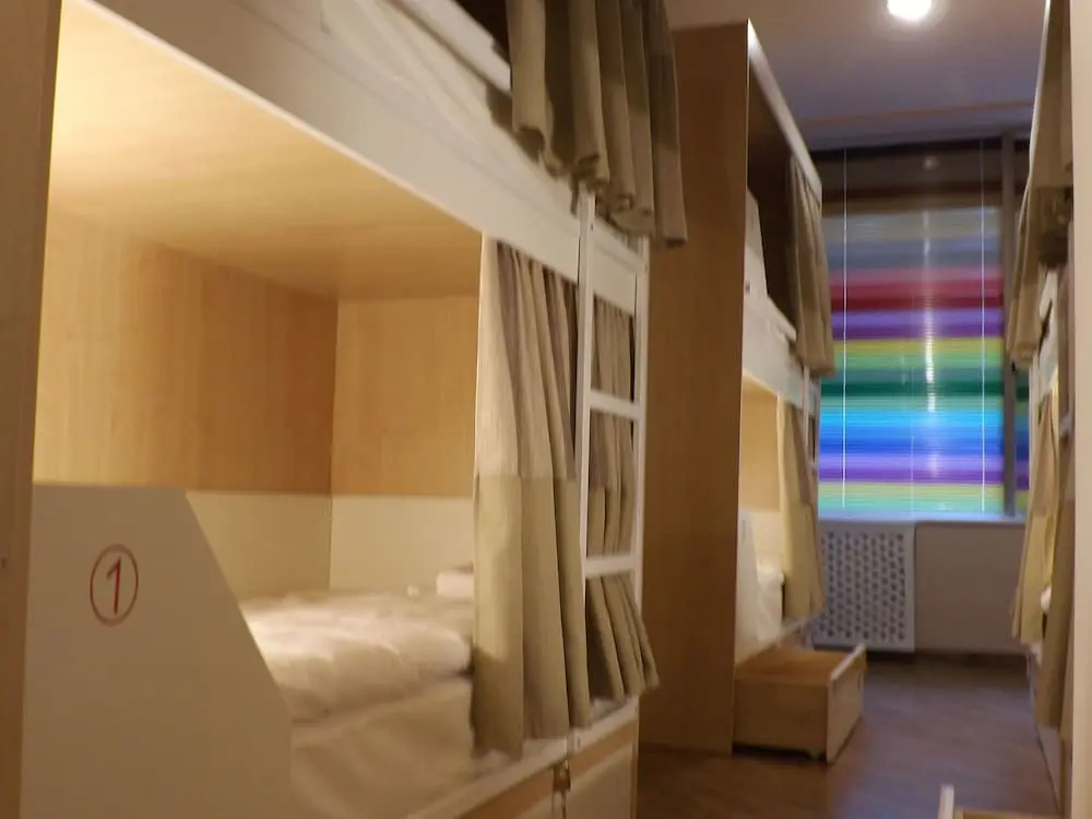 Bed in Dorm Basement