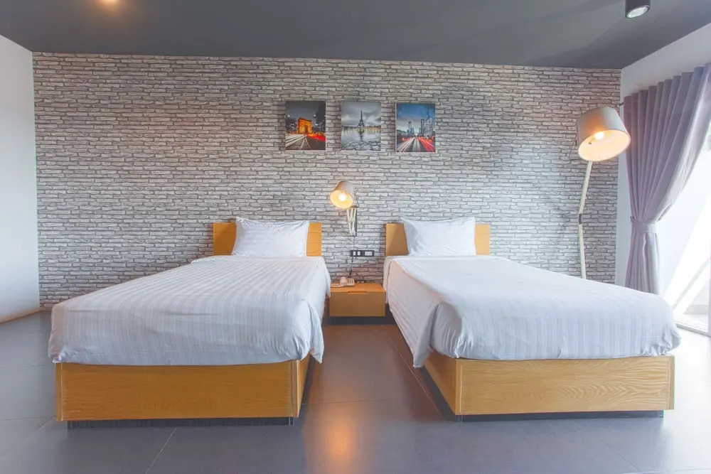 Standard Double Apartment with balcony twin beds