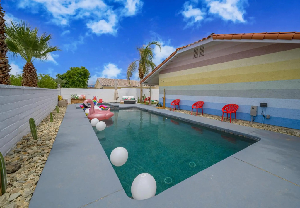 The Getaway Bermuda Dunes- Saltwater Pool, Spa, Firepit, Coachella