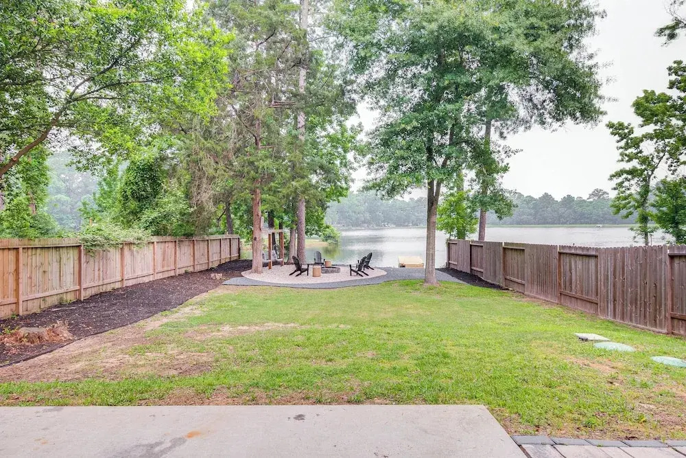 Montgomery Home w/ Pond Access, Fire Pit & More!