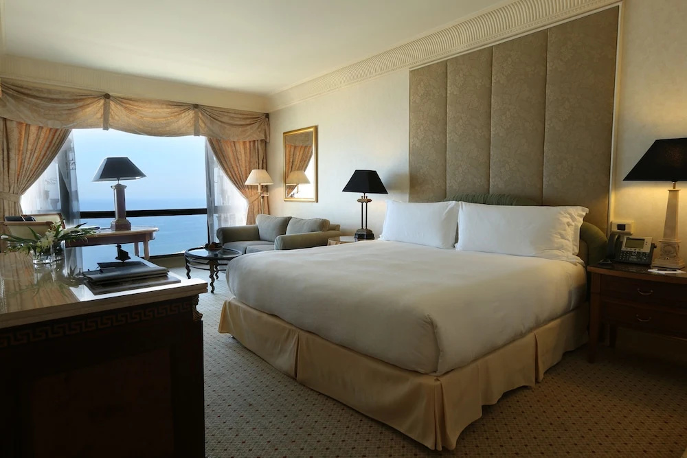 Premium Double room with balcony and with sea view (full double bed)