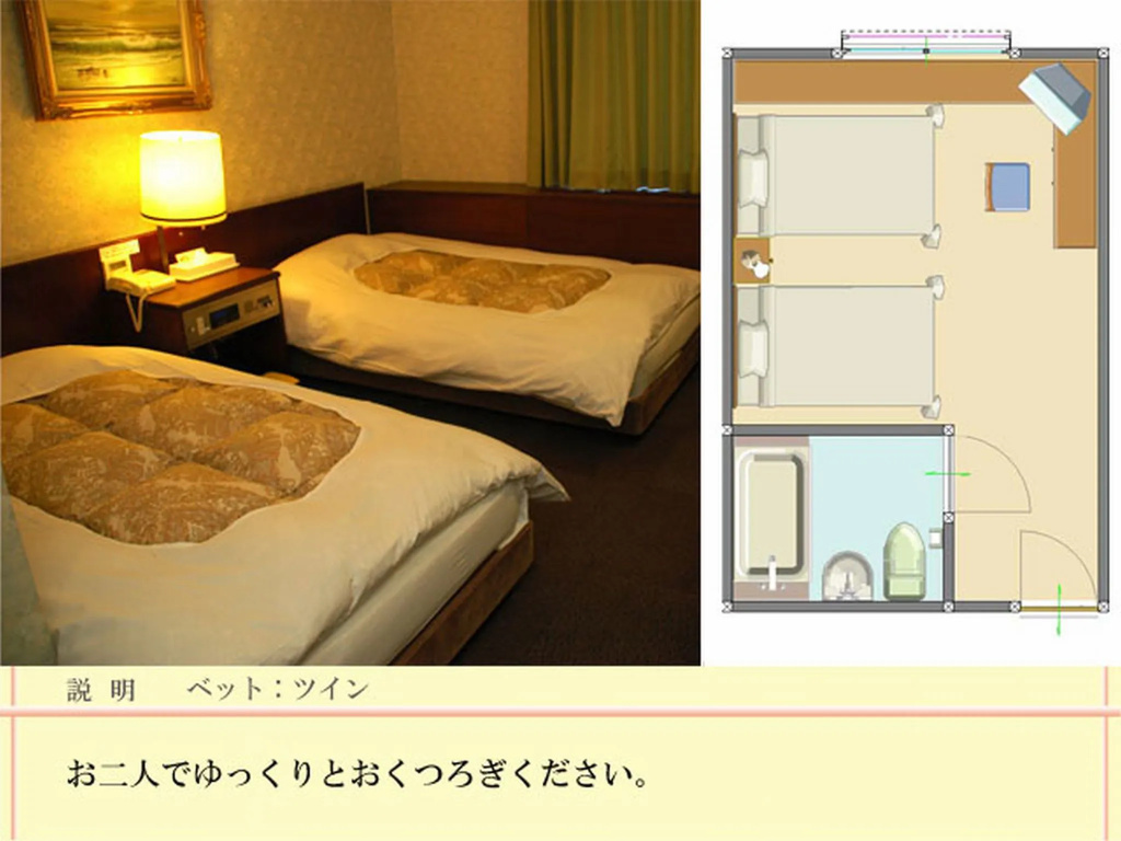 Standard Double room (twin beds)