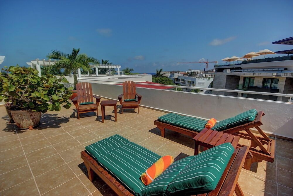 Standard Penthouse Apartment with balcony and with city view