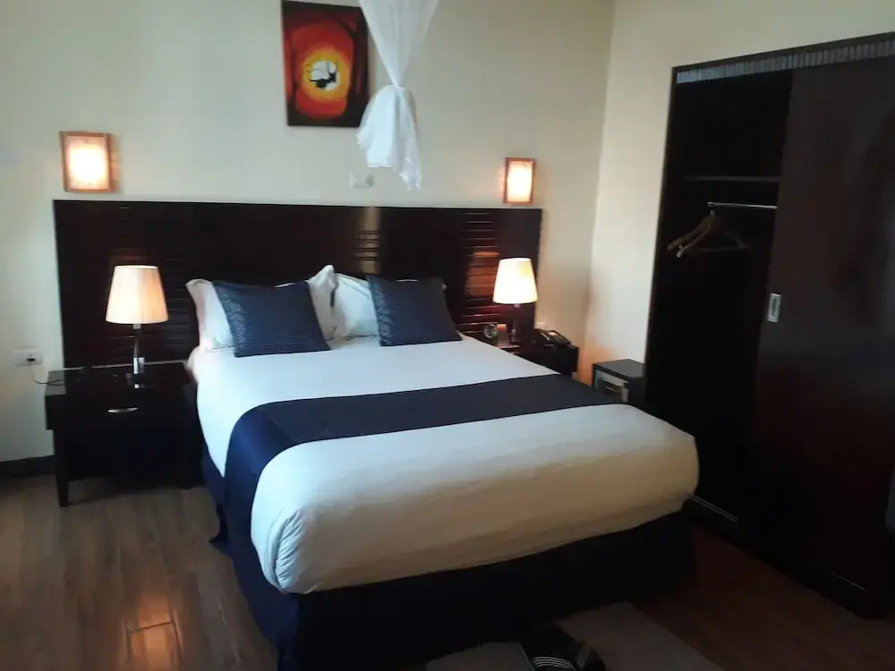 Standard Double room with balcony and with city view (full double bed)