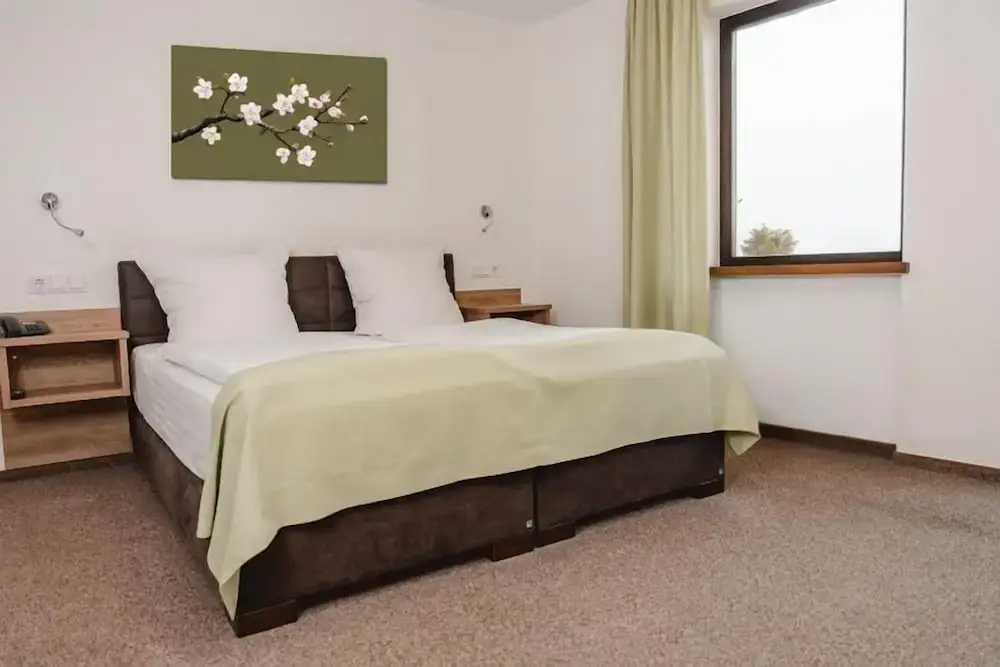 Standard Double room with balcony and with river view full double bed