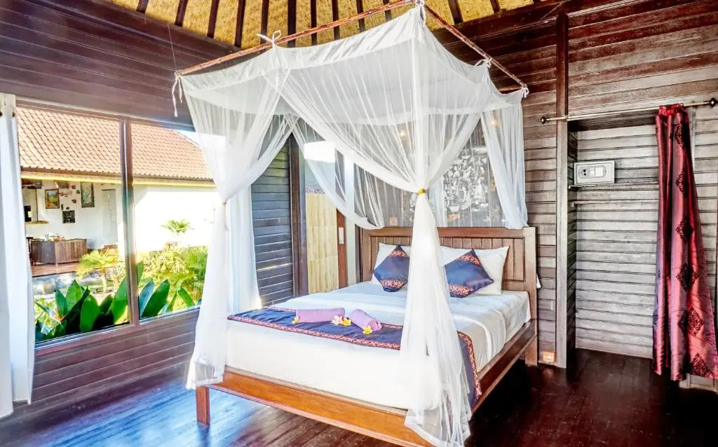 Sunrise Ocean Hut's Lembongan - Chambres
