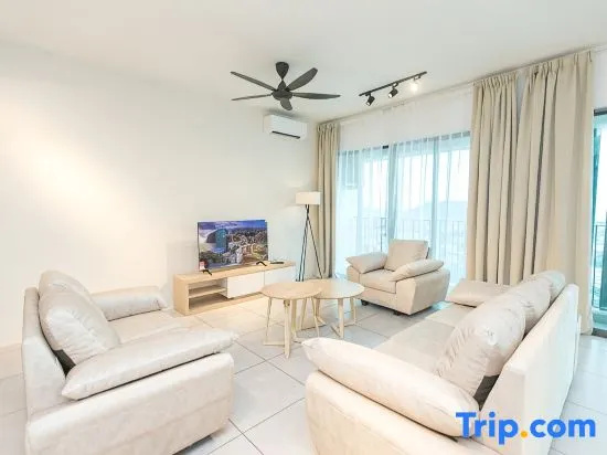Penan9 Top Floor Seaview Swimming Pool Perai Condominium