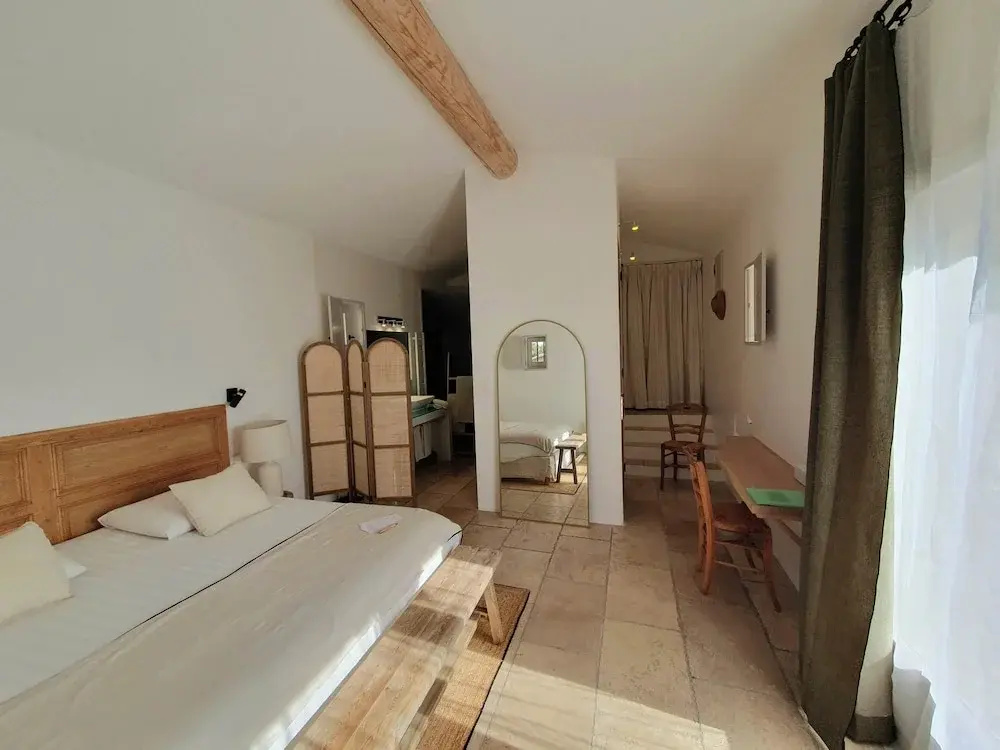 Comfort Double room with balcony and with pool view (full double bed)